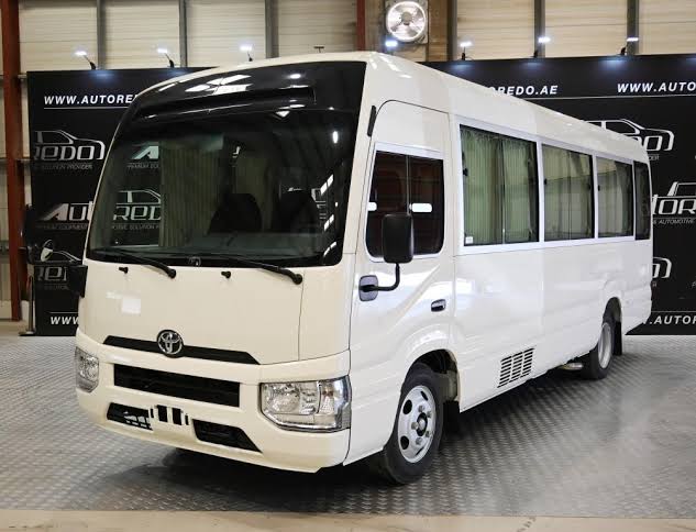 Toyota Coaster – comfortable bus for large groups
